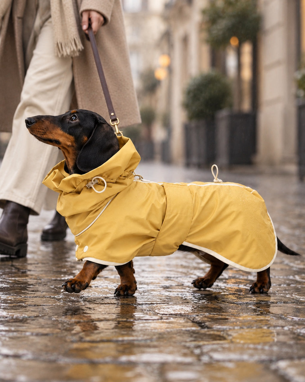 Çise Dog Raincoat — everyday wear