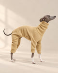 Sand Kumul Fleece Dog Suit — Italian Greyhound