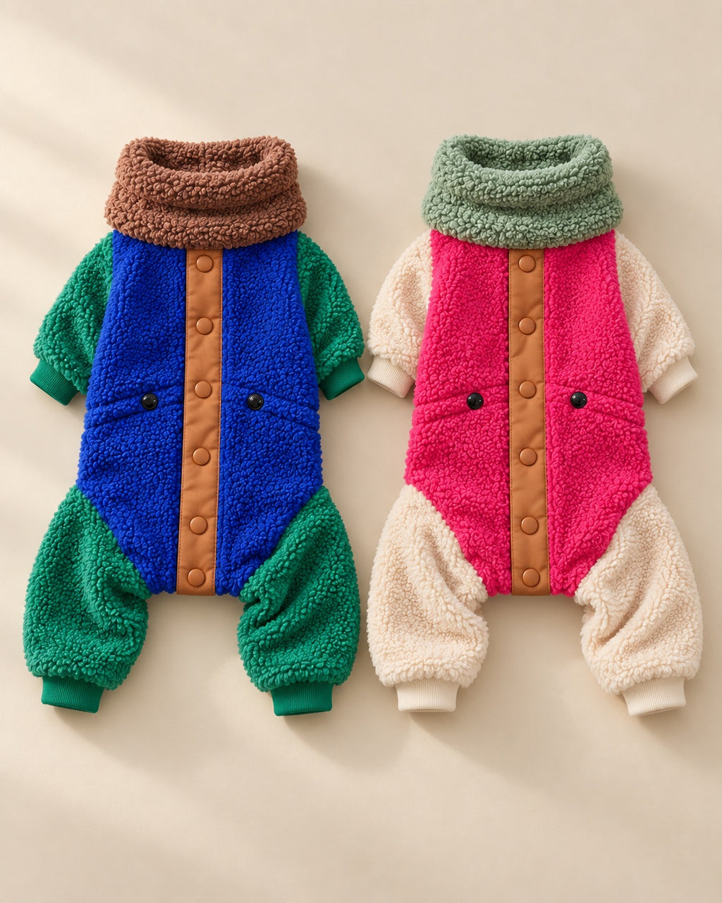 Lokum Sherpa Dog Suit — detail