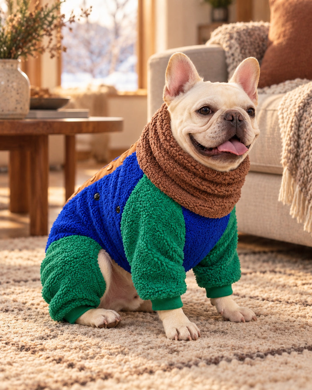 Lokum Sherpa Dog Suit — everyday wear