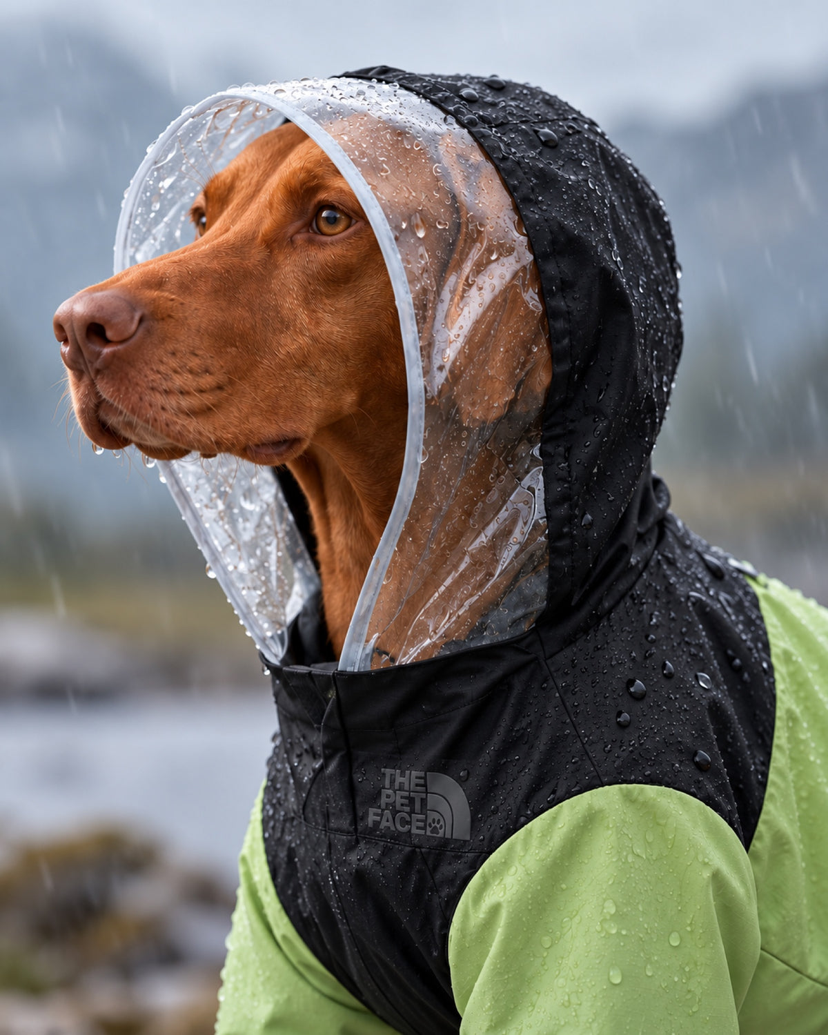 The Pet Face Fırtına Tulumu — kumaş ve kapama detayı