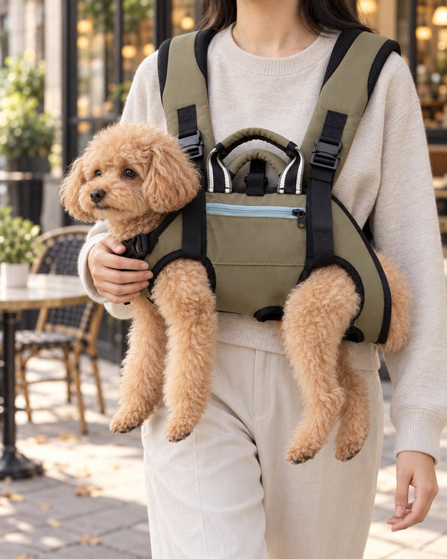 Yoldaş Double-Shoulder Dog Carrier — everyday wear
