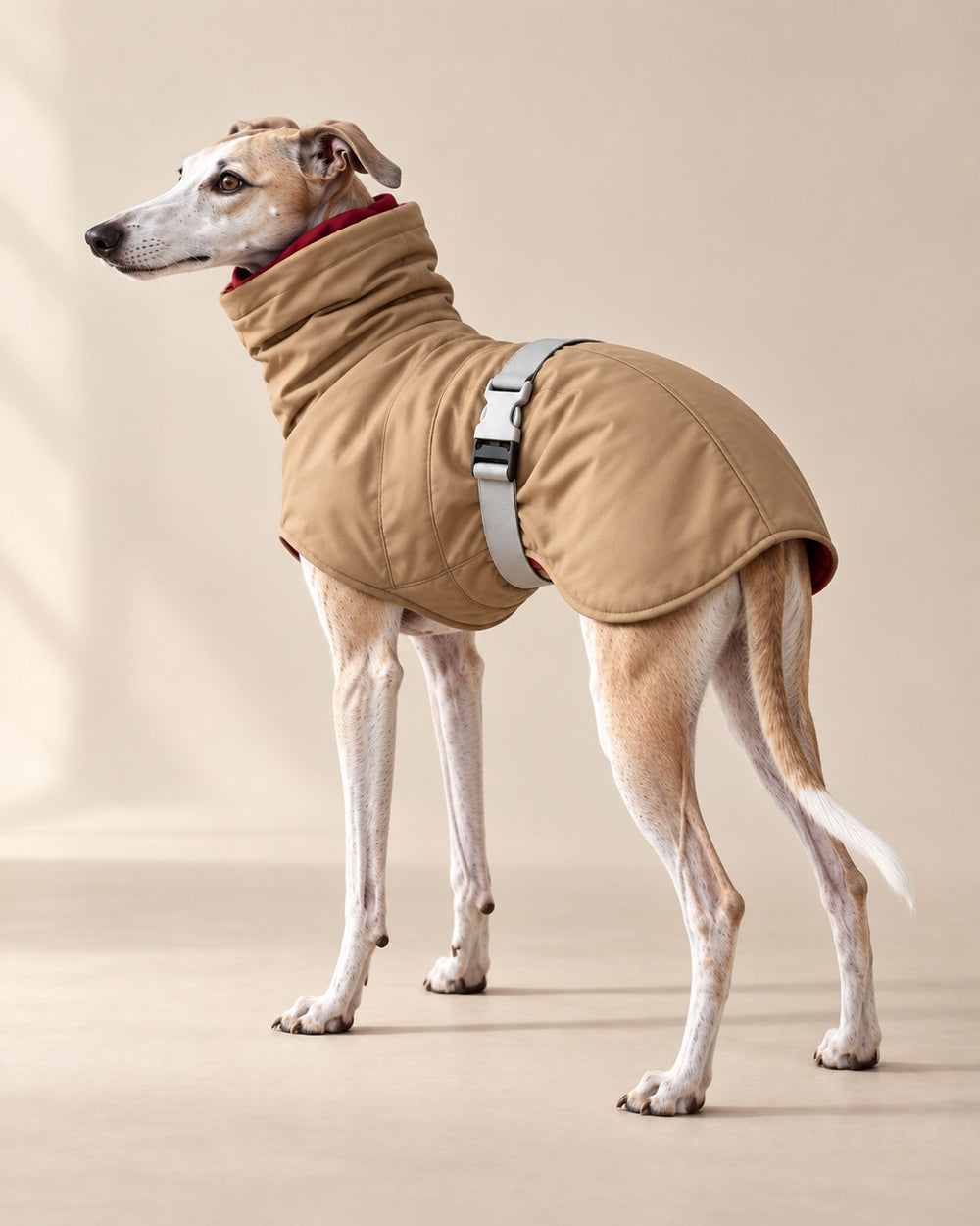 Zemheri Sighthound Coat — back view