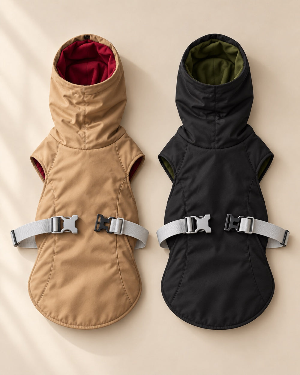 Zemheri Sighthound Coat — detail
