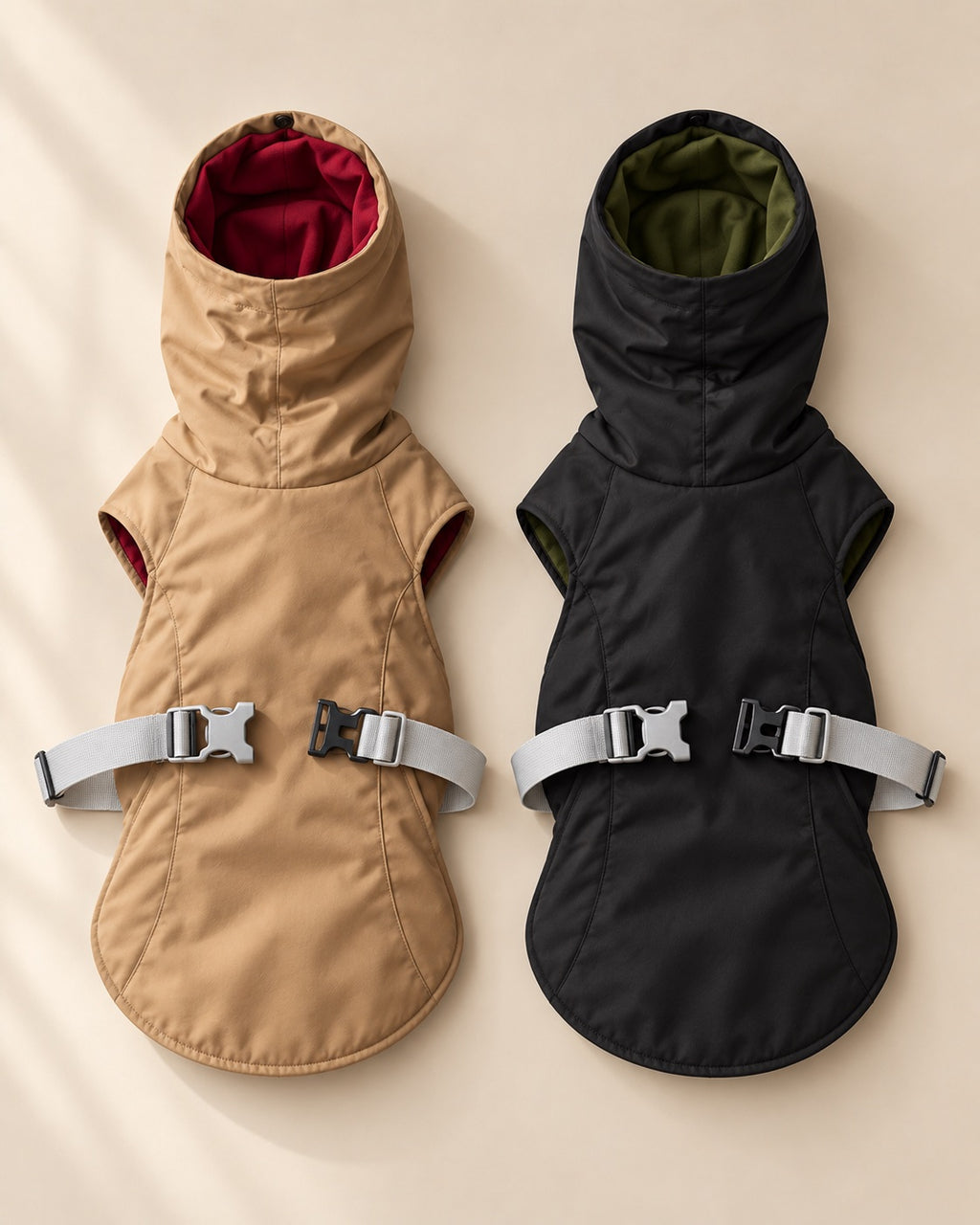 Zemheri Sighthound Coat — detail